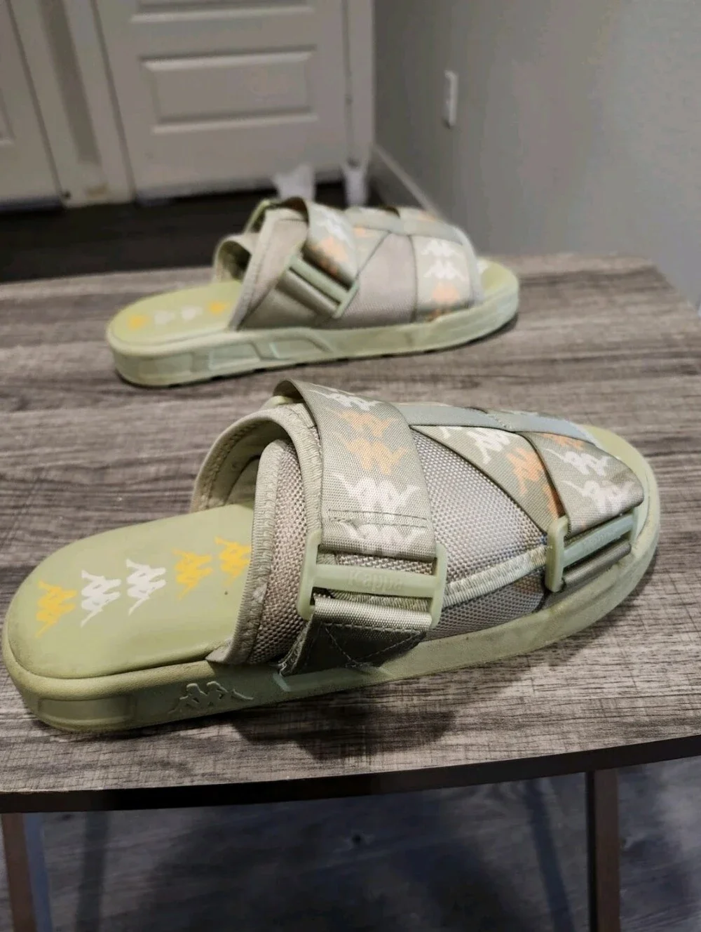 mens Kappa 222 Banda Mitel 7 Slides Size 9